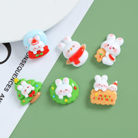 Christmas DIY Resin Charms for Hair Clips, Phone Cases, and Crafting