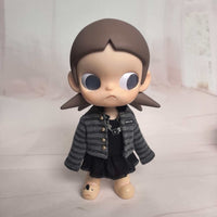 ZSIGA 1/8 Scale BJD Doll Winter Cardigan Sweater 3-Piece Outfit Set