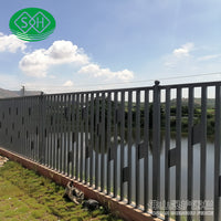 Galvanized Steel Fence Panel for School Playground and Industrial Area