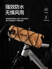 Mountain Road Bike Front Frame Bag, Bicycle Storage Bag for Folding Bikes, Cycling Equipment