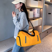 Waterproof Gym Bag with Dry/Wet Separation, Large Capacity Oxford Cloth Shoulder Travel Bag