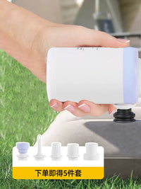 Portable Electric Air Pump for Outdoor Camping Inflatables and Storage Bags