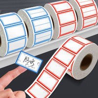 Self-Adhesive Name Tag Labels for Classification and Marking, Waterproof Price Stickers