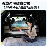 SUV Car Tail Extension Tent Outdoor Camping Shelter with Rainproof Design and Chimney Port
