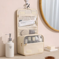 BEILIAN Large Capacity Waterproof Hanging Toiletry Bag with Dry/Wet Separation for Travel