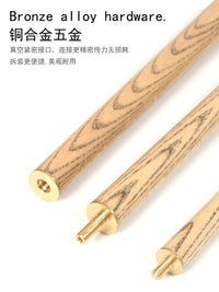 North American Ash Wood Billiard Cue Stick for Snooker and Chinese Eight Ball