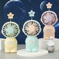 Cute Cat USB Mini Desk Fan for Students and Kids