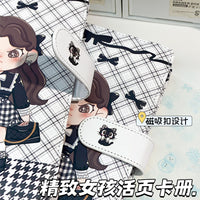 A5 Cartoon Loose-Leaf Notebook for Students, High-Value Design Planner with Grid Pattern
