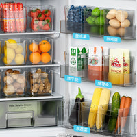 Refrigerator Side Door Storage Box for Fruits, Vegetables, Ginger, Garlic, and Kitchen Sundries