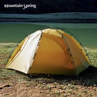 Shanzhiquan 15D Double Silicon Lightweight 4-Season Tent for Camping Hiking