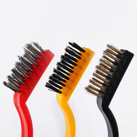 Gas Stove Cleaning Brush Set - Stainless Steel Wire, Faucet Groove, Crevice Brushes