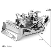 3D Metal Puzzle DIY Model Kit for Adults - Educational Brain Teaser Toy