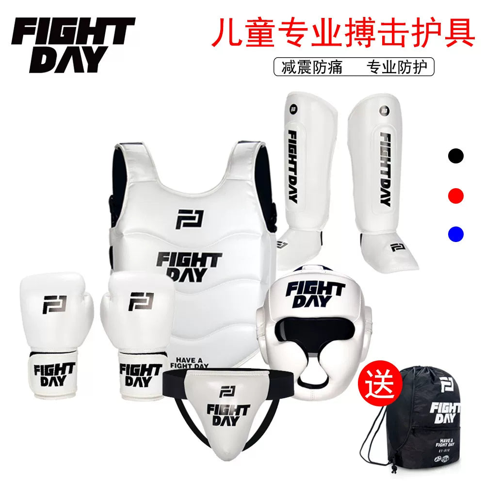 FIGHTDAY Kids Boxing Protective Gear Set for Taekwondo & Combat Training