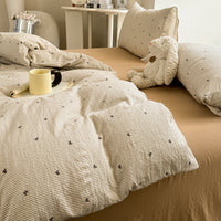 Double-Layer Gauze Duvet Cover Set, A-Class Infant-Friendly, Anti-Pilling & Fade-Resistant