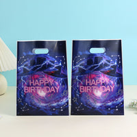 Birthday Party Favor Bags with Handles - Candy & Snack Gift Packaging