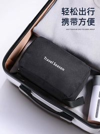 Men's Portable Travel Toiletry Bag with Wet/Dry Separation, Waterproof Cosmetic Organizer for Business Trips