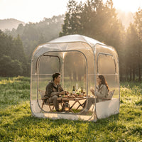 Outdoor PVC Bubble Tent Pop-Up Portable Transparent Canopy for Camping Backyard Events