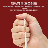 S925 Sterling Silver Lobster Clasp Kit for Pearl Necklace & Bracelet DIY
