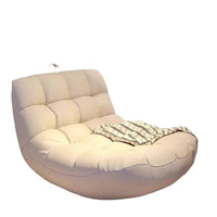 Single Lazy Sofa Chair Tatami Caterpillar Bean Bag for Living Room Bedroom Balcony