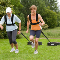 Sled Harness Resistance Trainer for Speed Agility Running and Tire Pulling