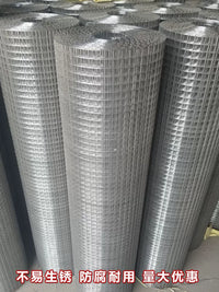 Galvanized Steel Wire Mesh Fence for Animal Enclosures, Pest Control, and Balcony Protection