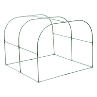 Mini Greenhouse for Plants, Portable Walk-in Greenhouse with PE Cover, Small Plant Hot House for Outdoor Indoor