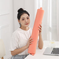 Cooling U-Shaped Travel Neck Pillow with Adjustable Memory Foam for Office and Cervical Support