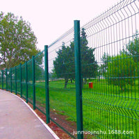 Welded Wire Mesh Fence Panel with Triangular Bends for Garden and Yard Security