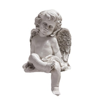 French Angel Cupid Figurine Sculpture for Living Room Wine Cabinet Desktop Decor