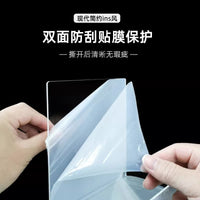 Acrylic Bookends Clear Desktop Book Holder for Library and Bookstore Display