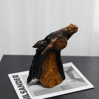Vintage Resin Horse Head Sculpture Creative Ornament for Hotel Study Decor