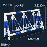 Portable Traffic Barrier with Anti-Collision Warning for Schools and Events