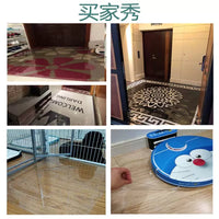 Hard Floor Chair Mat for Office and Home, Odorless Transparent PVC Floor Protector for Wood Floors