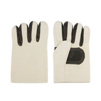 Thickened Canvas Work Gloves Heat Resistant Welding Safety Gloves