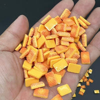 Miniature Simulation Cookie Resin Charms for DIY Crafts and Nail Art