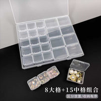 Anti-Oxidation Jewelry Storage Box with Multiple Compartments for Earrings and Necklaces