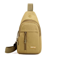 Multifunctional Fishing Lure Bag, Waterproof Shoulder Chest Pack for Outdoor Sports