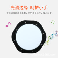 Beginner PVC Drum Practice Pad Set with Stand