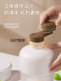Manual Ice Shaver Machine for Home Use, Portable Hand-Crank Ice Crusher for Shaved Ice and Slushies