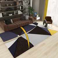 Nordic Style Washable Living Room Rug Modern Minimalist Bedroom Floor Mat