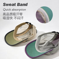 Unisex Quick-Dry Breathable Mesh Baseball Cap for Outdoor Sports Sun Protection