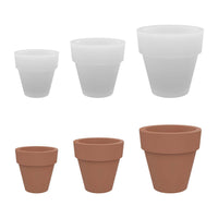 DIY Silicone Mold for Clay, Resin, Plaster Planters and Storage Pots