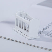 1:12 Dollhouse Miniature Wooden Newspaper Basket Model for DIY Furniture Scene