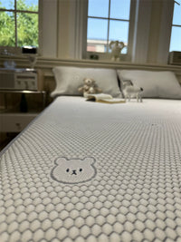Jacquard Bear Ice Bean Cooling Mat 3-Piece Set for Summer