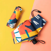 Automatic UV Protection Travel Umbrella for Sun and Rain
