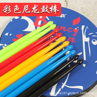 5A Nylon Drumsticks for Practice, ABS Plastic, Non-slip Design