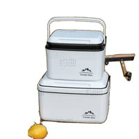 Portable Insulated Cooler Box for Commercial Use, Camping, Car Travel, Food Grade Outdoor Ice Bucket with Handle