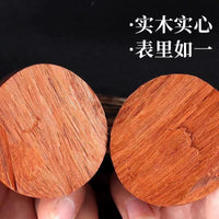 Rosewood Hand Exercise Balls for Seniors, Wooden Massage Therapy Spheres