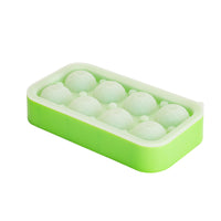 Diamond Ice Cube Tray Silicone Mold for Spherical Ice Balls, Mini Ice Maker for Home Refrigerators