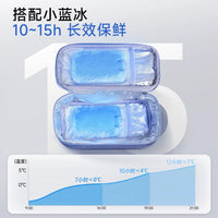 Portable Breast Milk Cooler Bag with 10mm Insulation for Work and Travel